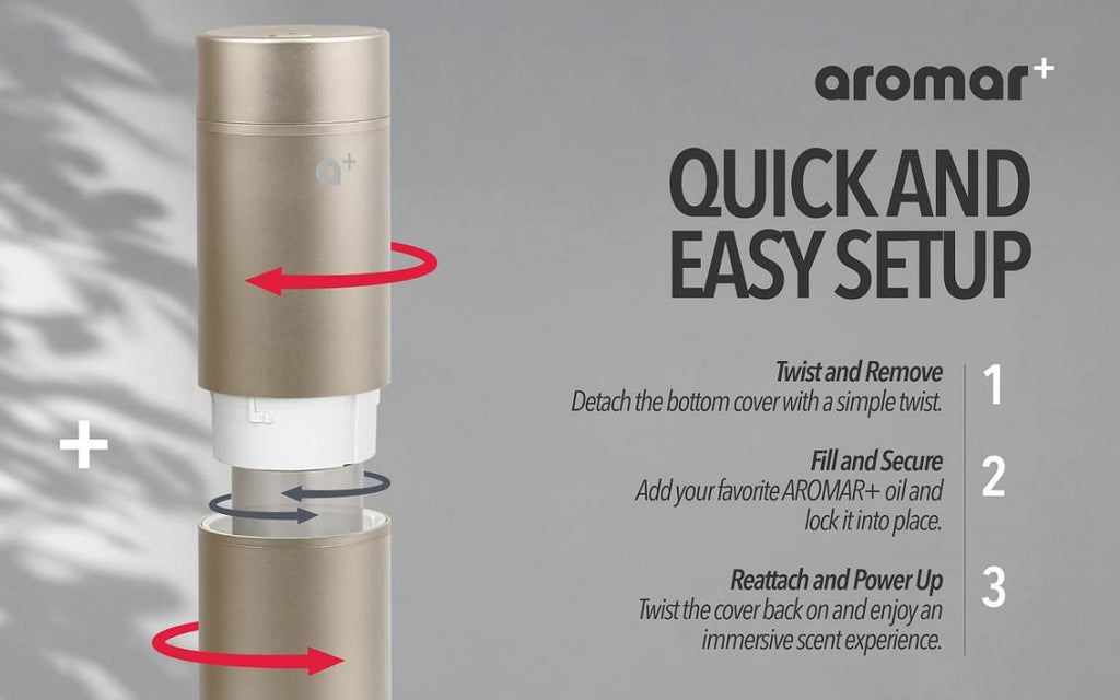 Aromar+ Diffuser — Black
